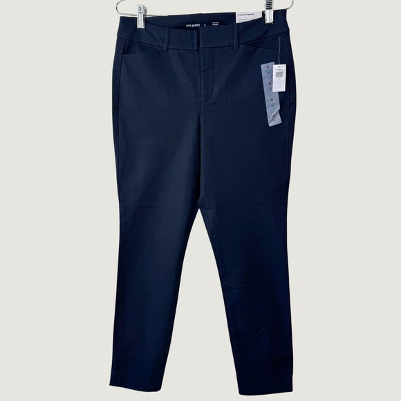 Old Navy Pants - Old Navy Pixie High Rise Pants 6 Navy Blue Business Casual Professional‎ Ankle
